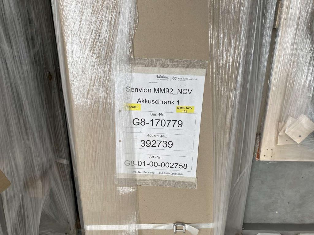 Unidade de produção completa para as turbinas eólicas SENVION MM82 / MM92 / MM100 / 3.XM-7