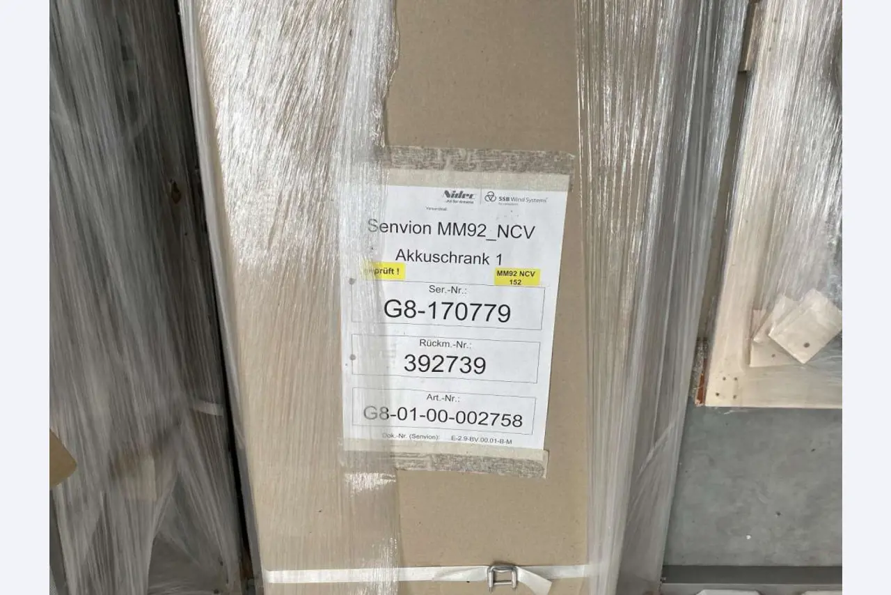 Kompletny zakład produkcyjny turbin wiatrowych SENVION MM82 / MM92 / MM100 / 3.XM-7