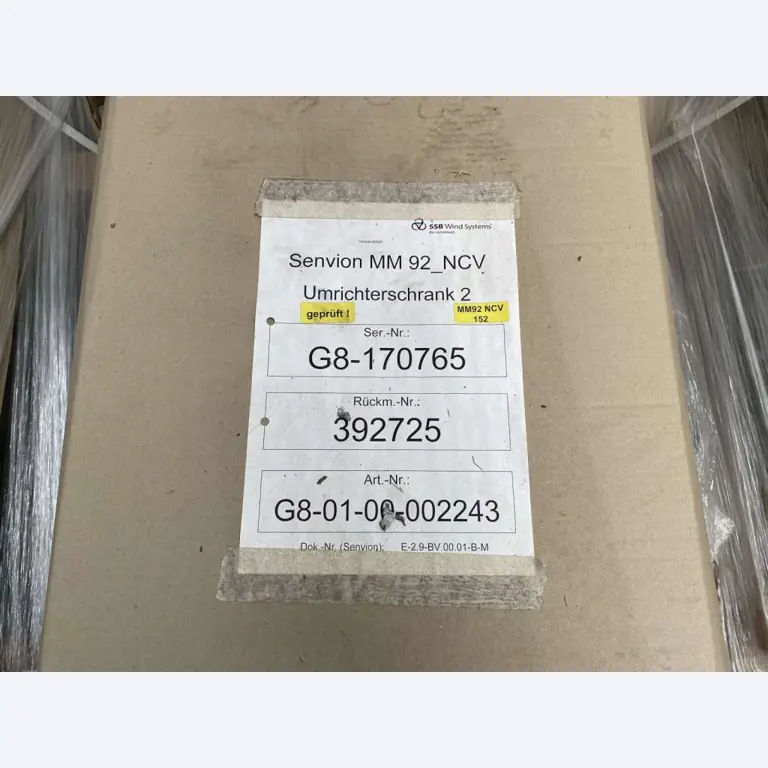 Kompletny zakład produkcyjny turbin wiatrowych SENVION MM82 / MM92 / MM100 / 3.XM-8