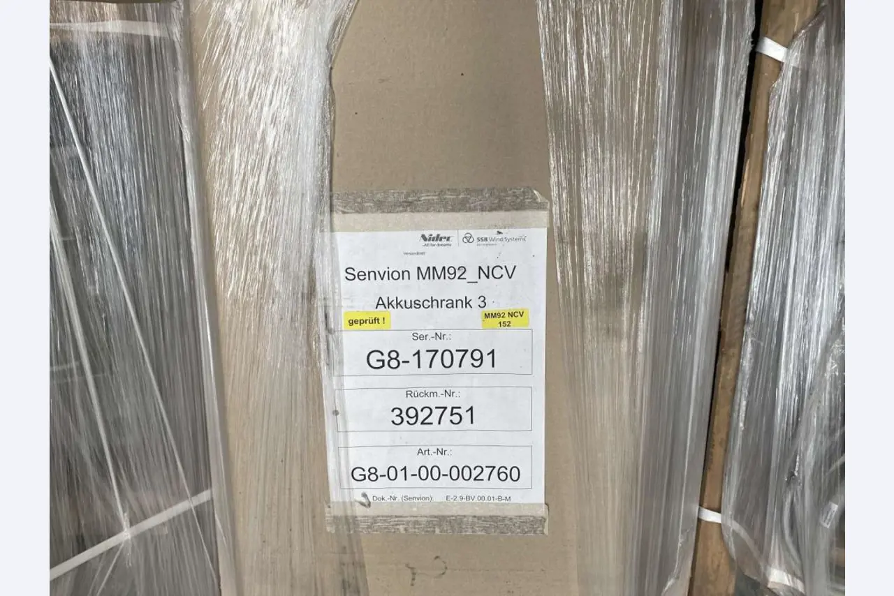 Kompletny zakład produkcyjny turbin wiatrowych SENVION MM82 / MM92 / MM100 / 3.XM-9
