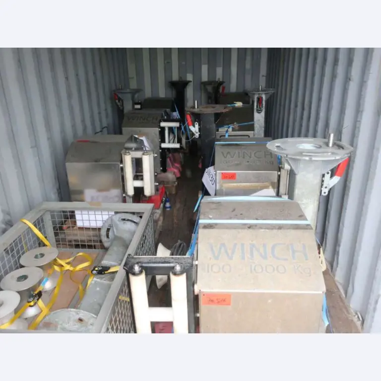Sale of the no longer needed assets formerly used by an international manufacturer of wind turbines-1