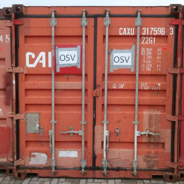 20`- Sea container (standard box)