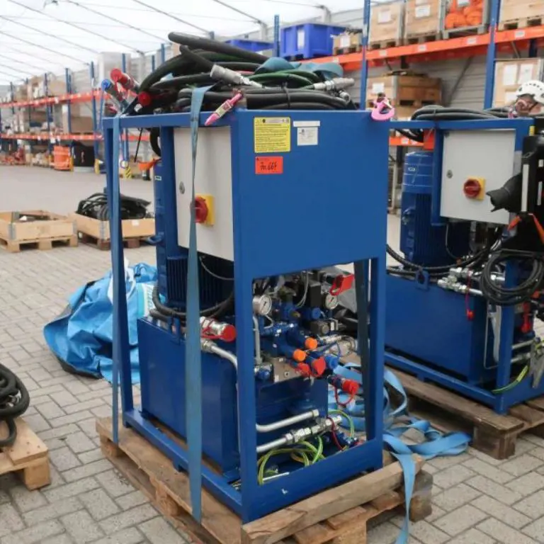 Hydraulic power unit Turn drive Viereck V60L