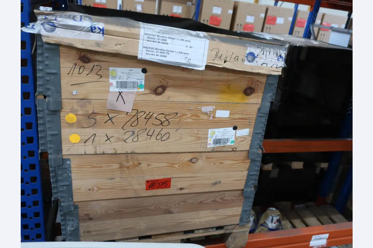 Sale of the no longer needed assets formerly used by an international manufacturer of wind turbines-1