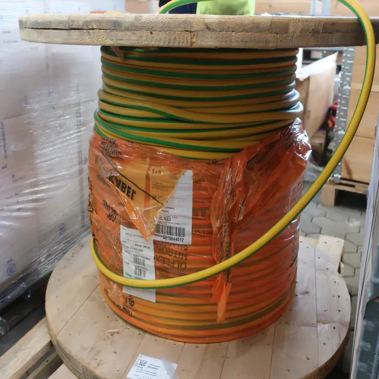 280 metros lineales Cable de tierra Lapp H07V-K 1X120 GNYE