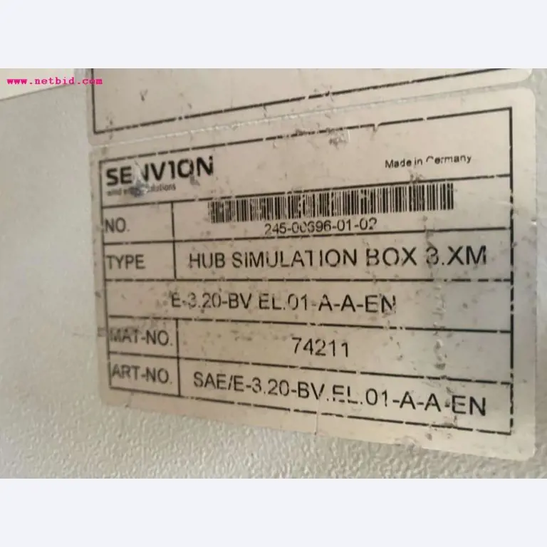 Sale of the no longer needed assets formerly used by an international manufacturer of wind turbines-2