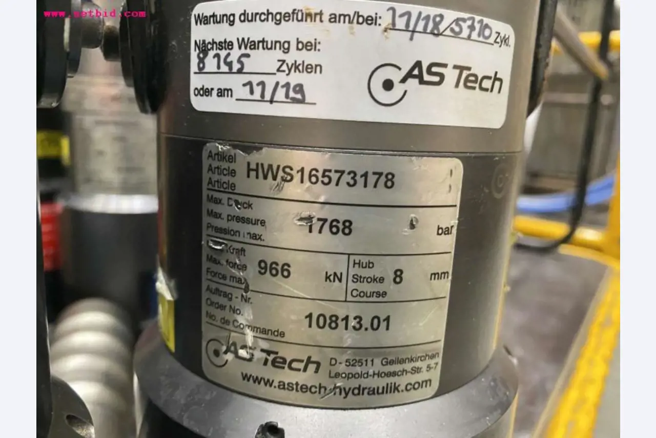 Sale of the no longer needed assets formerly used by an international manufacturer of wind turbines
-4