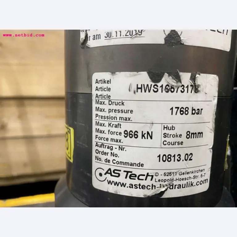 Sale of the no longer needed assets formerly used by an international manufacturer of wind turbines
-7