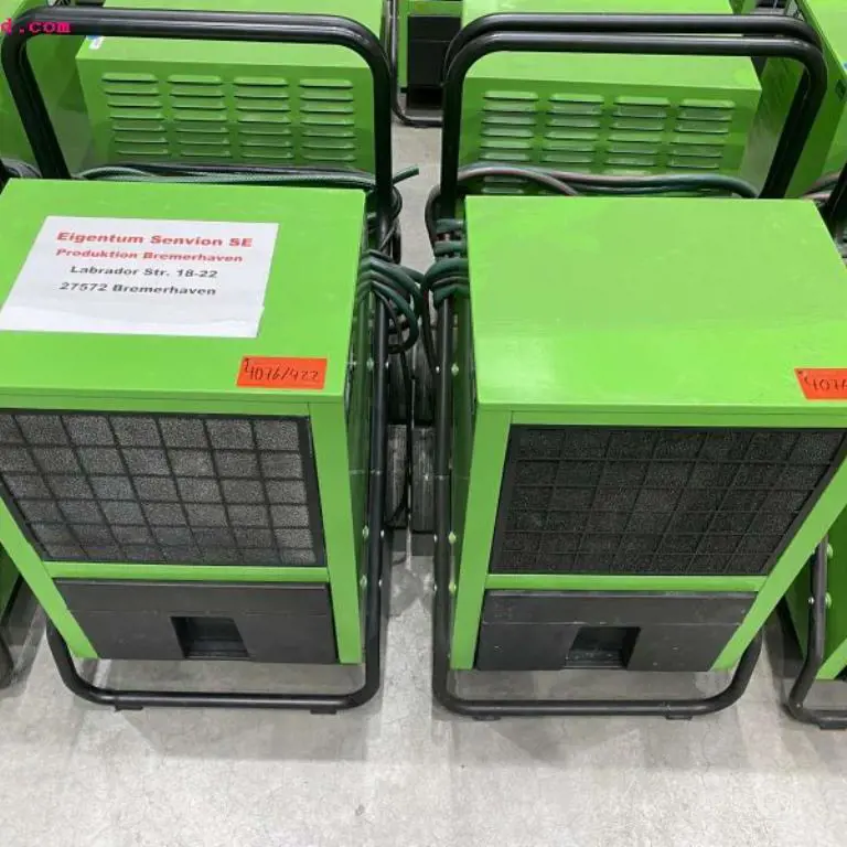 4 Air dehumidifiers (BHV833.6; BHV833.12; BHV833.29; BHV833.25) Remko AMT80-E