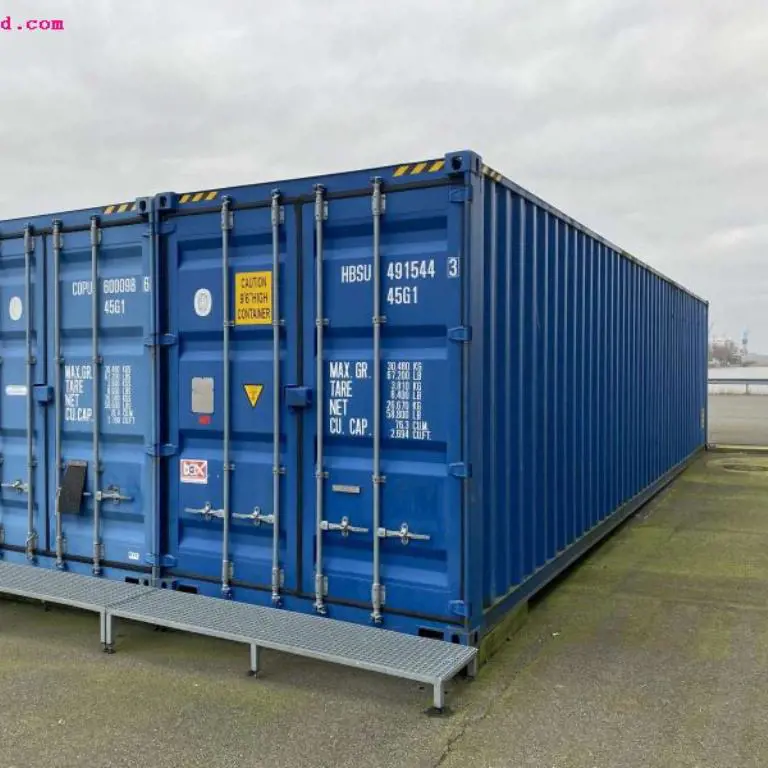 40´ sea container (high cube)