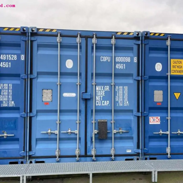 40´ sea container (high cube)