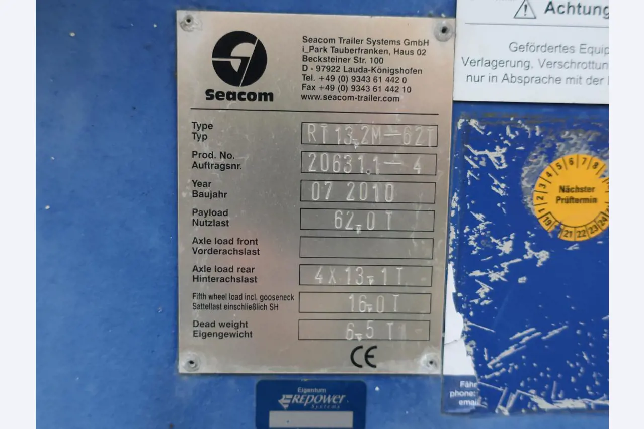 Sale of the no longer needed assets formerly used by an international manufacturer of wind turbines-2
