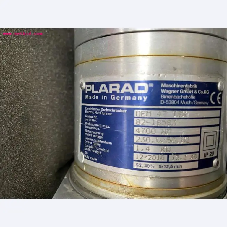 Sale of the no longer needed assets formerly used by an international manufacturer of wind turbines-2