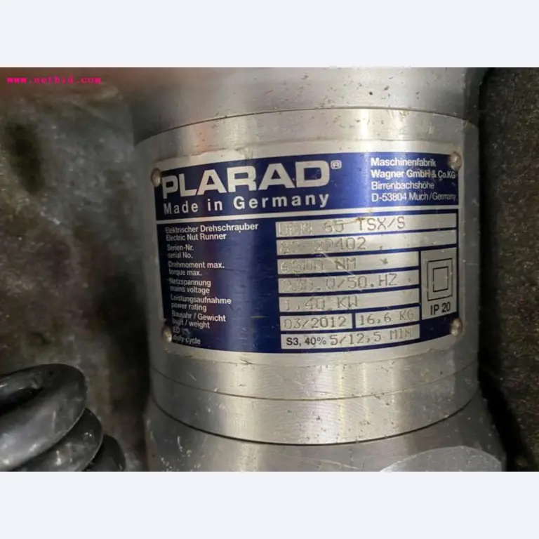 Sale of the no longer needed assets formerly used by an international manufacturer of wind turbines
-2