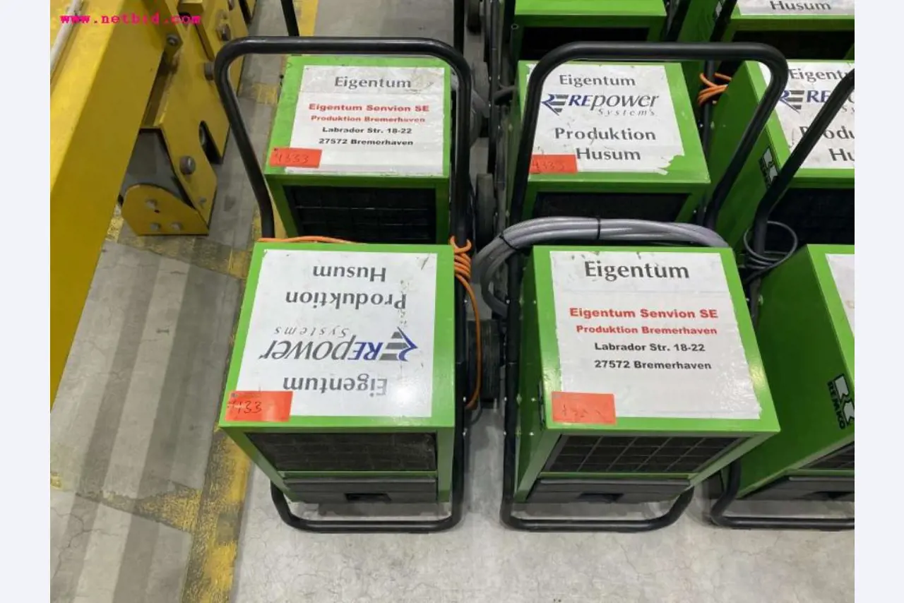 Sale of the no longer needed assets formerly used by an international manufacturer of wind turbines-1