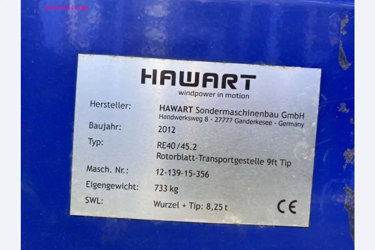 Sale of the no longer needed assets formerly used by an international manufacturer of wind turbines-6