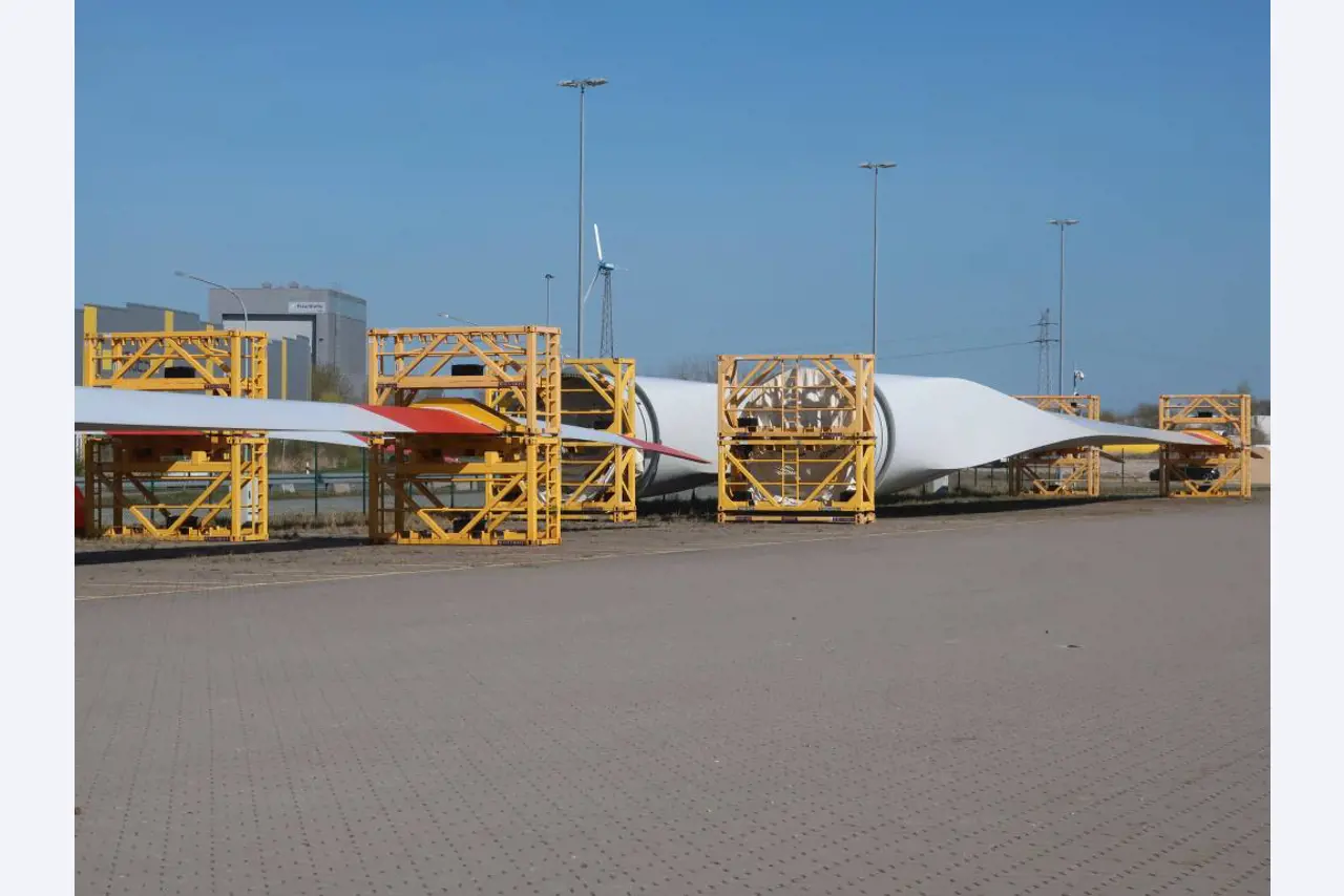 Sale of the no longer needed assets formerly used by an international manufacturer of wind turbines-1