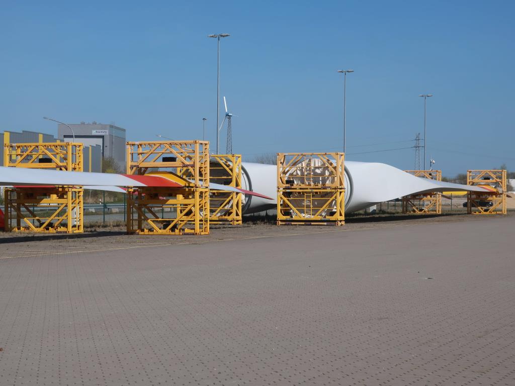 Transport-/Lagergestellsatz Blatt (Onshore/Offshore) Havart RE 61.5/LM ...