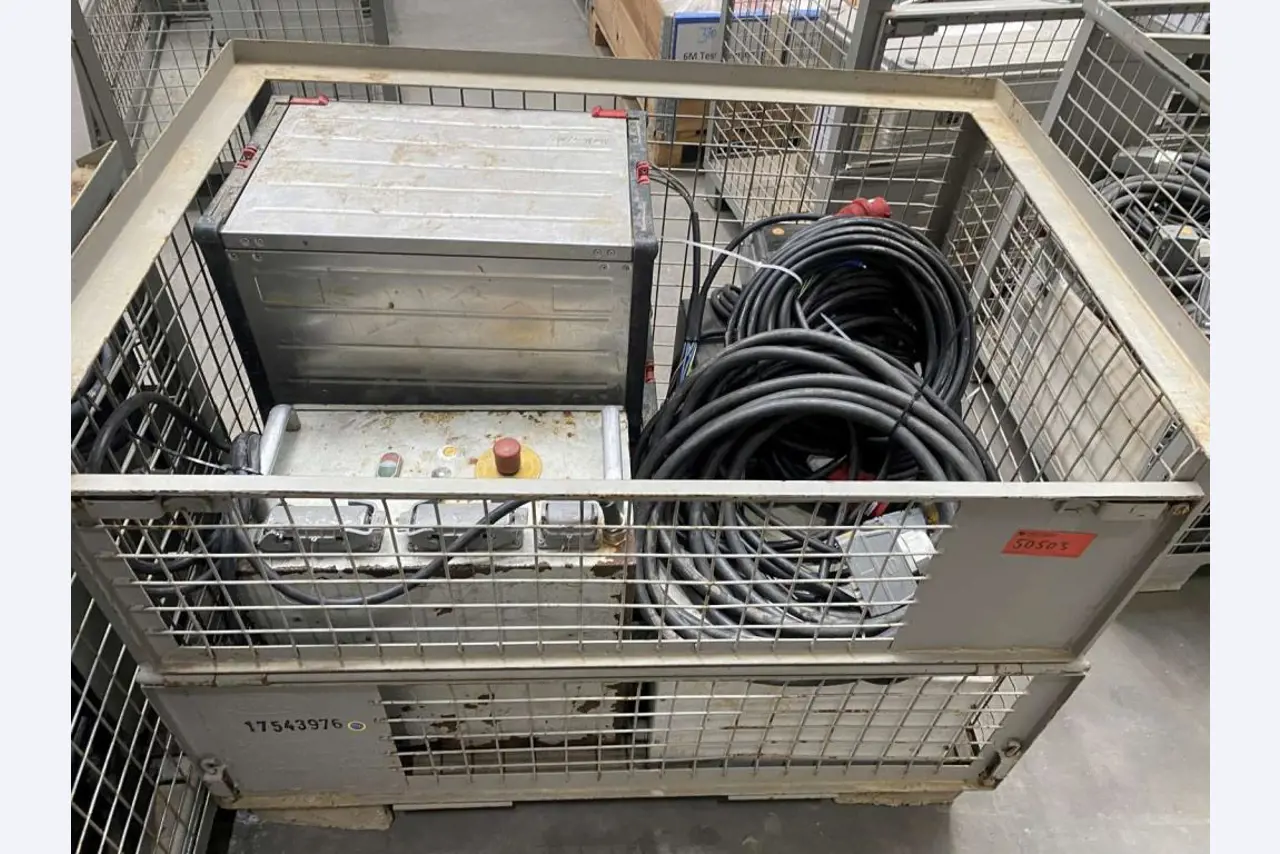 Sale of the no longer needed assets formerly used by an international manufacturer of wind turbines
-1