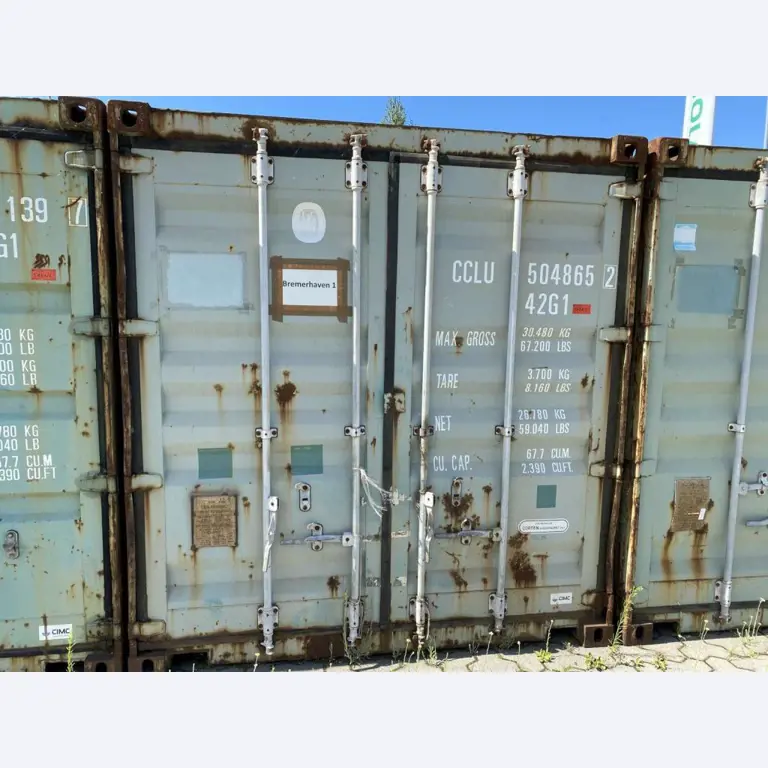 Conteneurs maritimes (10, 20, 40 pieds)<br> à partir du site de Bremerhaven-1