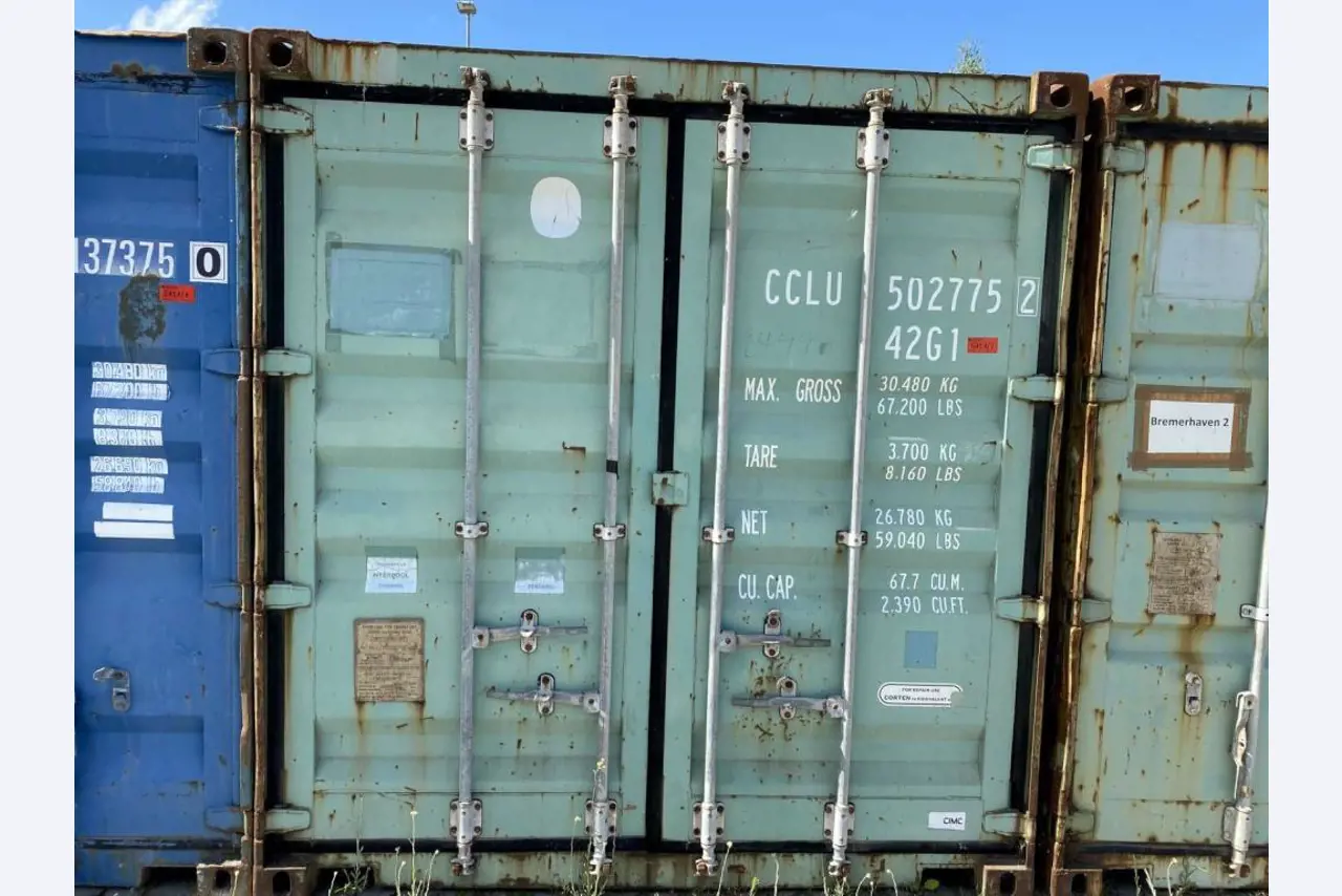 Morski zabojniki (10, 20, 40 čevljev)<br> iz lokacije Bremerhaven-1