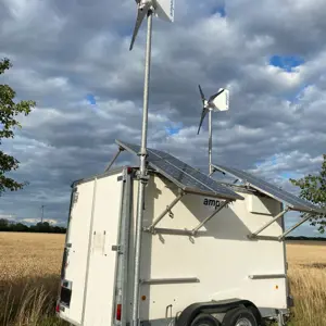 Systém měření větru pomocí lidaru Leosphere Windcube V2