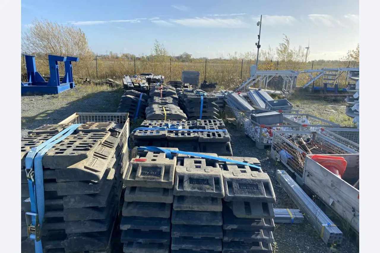 Sale of the no longer needed assets formerly used by an international manufacturer of wind turbines-1