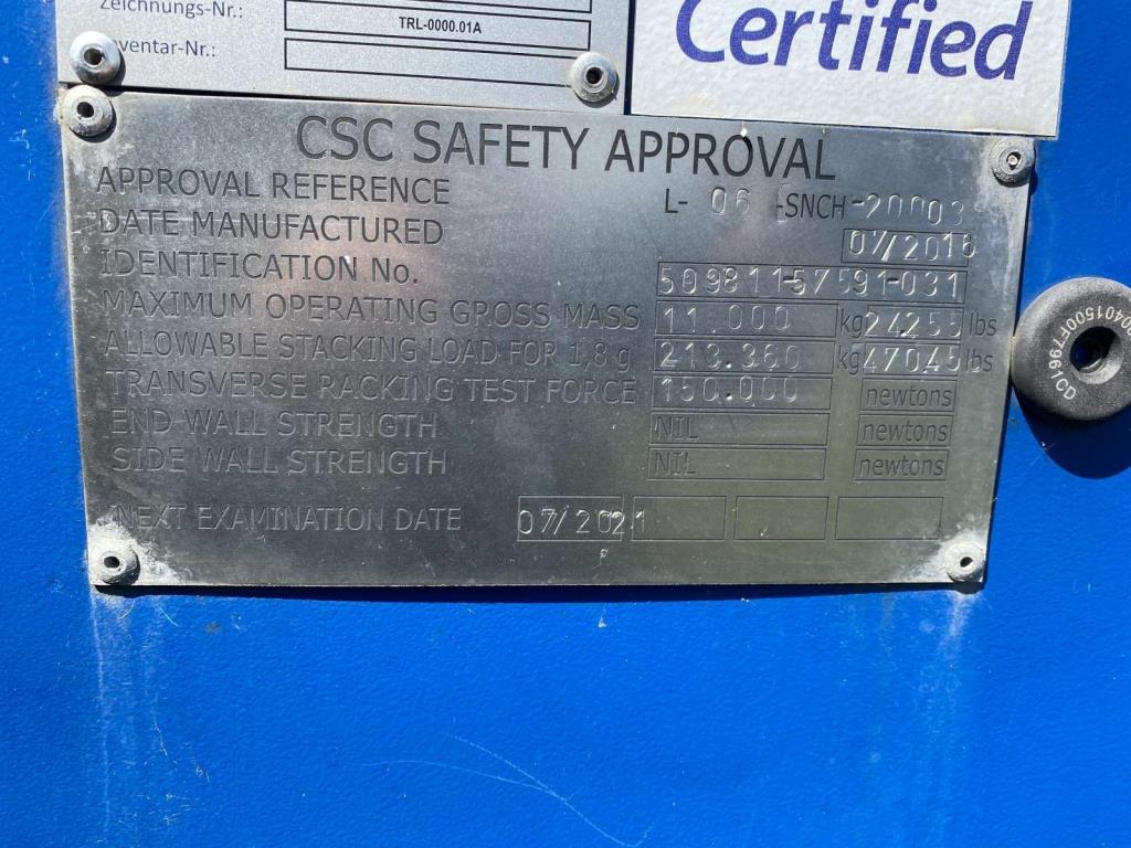 Contentores marítimos (10, 20, 40 pés)<br> a partir de Bremerhaven-5