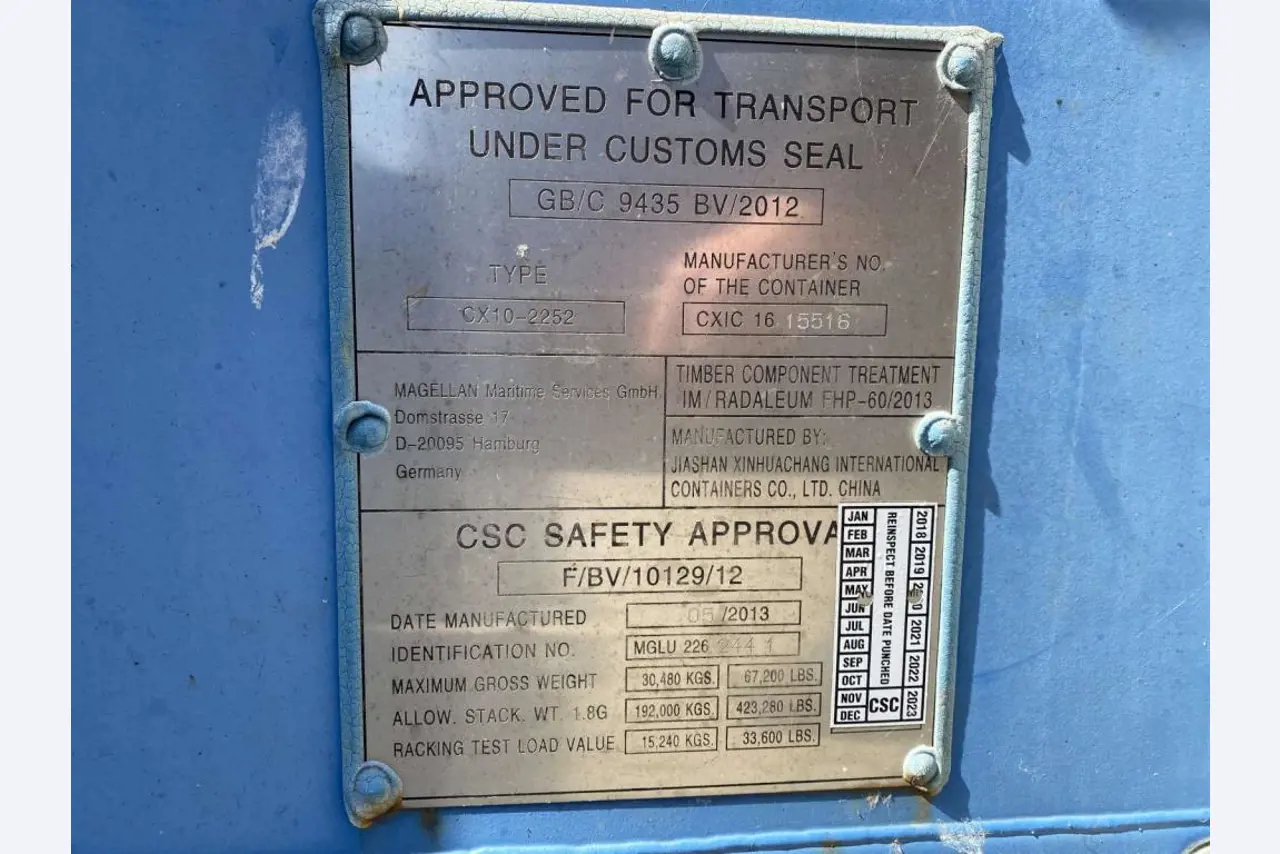 Contentores marítimos (10, 20, 40 pés)<br> a partir de Bremerhaven-4