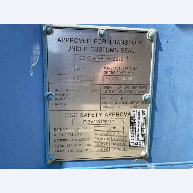 Contentores marítimos (10, 20, 40 pés)<br> a partir de Bremerhaven-4