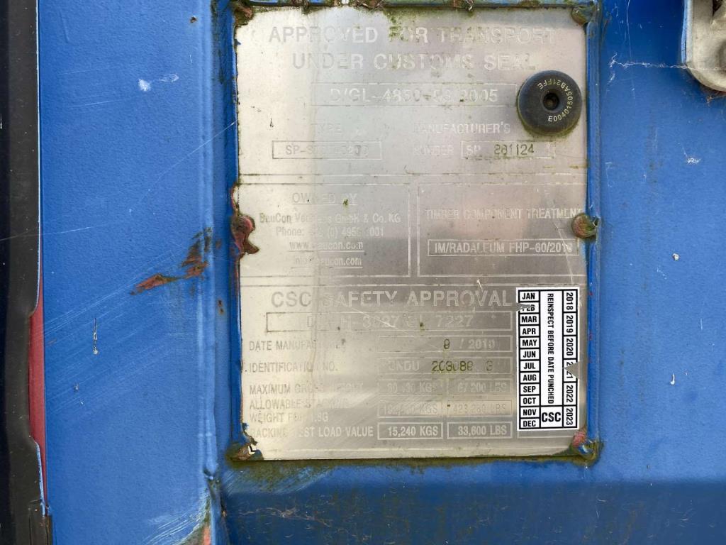 Contentores marítimos (10, 20, 40 pés)<br> a partir de Bremerhaven-4