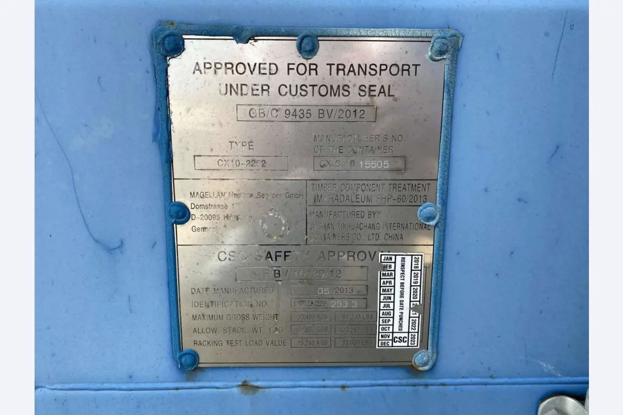 Contentores marítimos (10, 20, 40 pés)<br> a partir de Bremerhaven-3