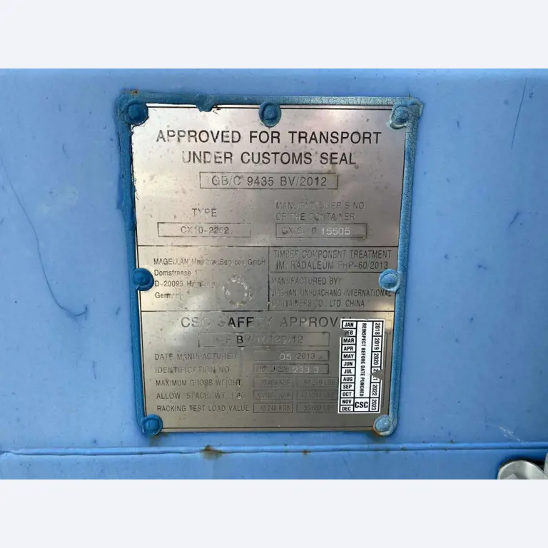 Contentores marítimos (10, 20, 40 pés)<br> a partir de Bremerhaven-3