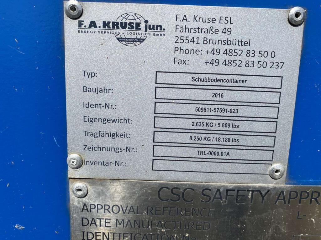 Contentores marítimos (10, 20, 40 pés)<br> a partir de Bremerhaven-4