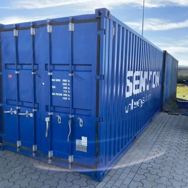 20´ zeecontainer (EBM)  Standardbox