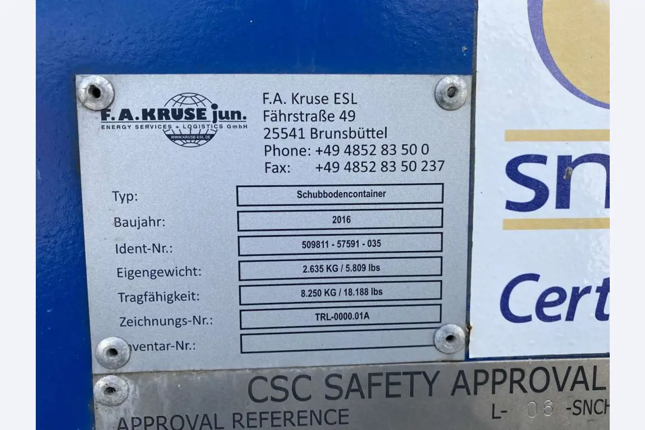 Conteneurs maritimes (10, 20, 40 pieds)<br> à partir du site de Bremerhaven-6