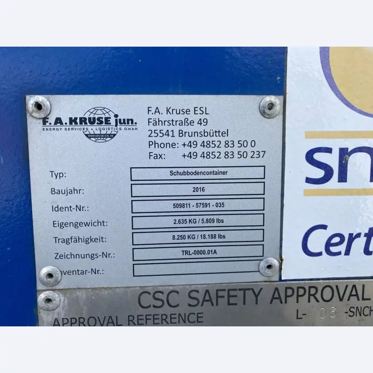 Conteneurs maritimes (10, 20, 40 pieds)<br> à partir du site de Bremerhaven-6