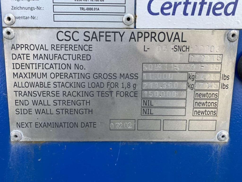 Contentores marítimos (10, 20, 40 pés)<br> a partir de Bremerhaven-7