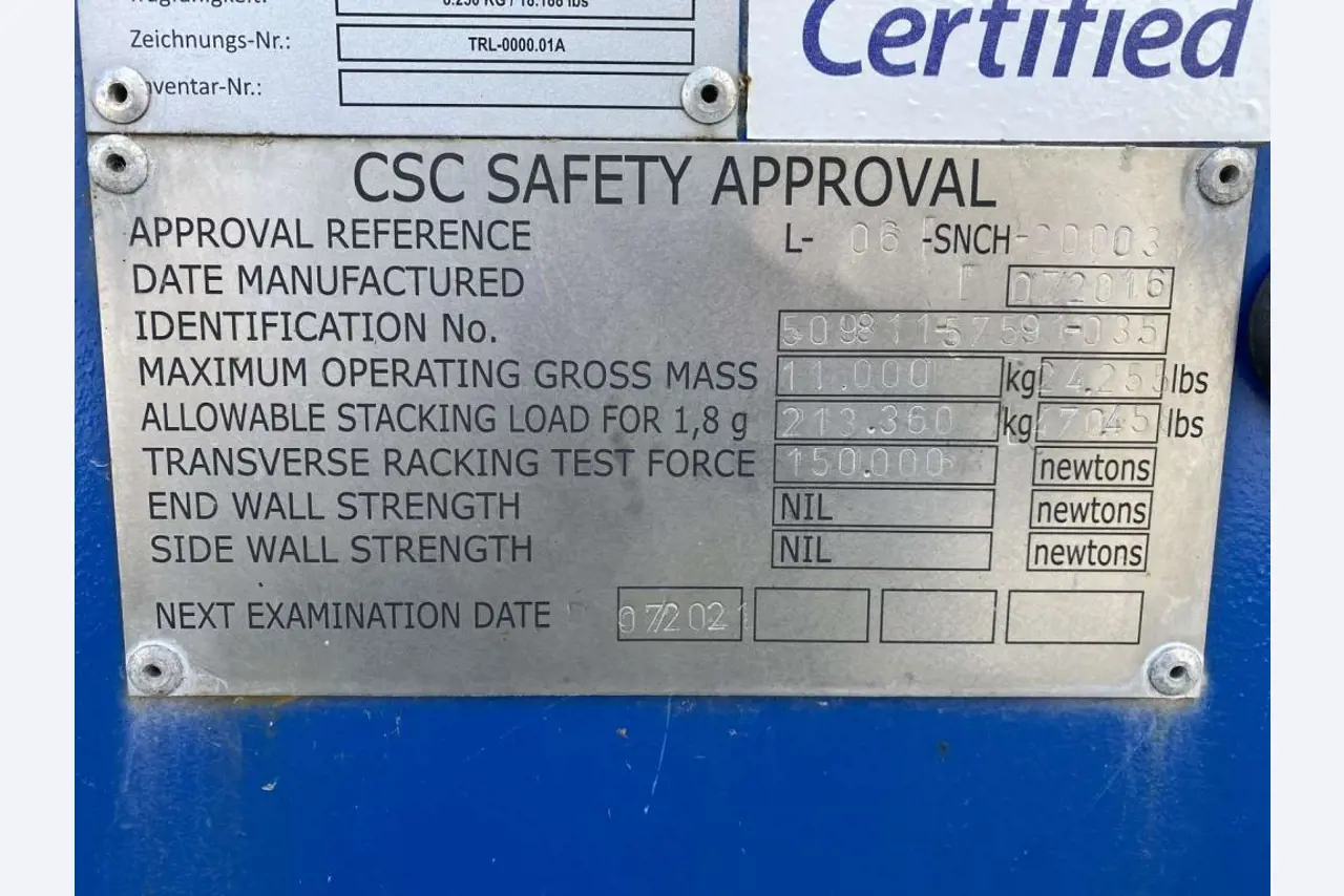 Conteneurs maritimes (10, 20, 40 pieds)<br> à partir du site de Bremerhaven-7