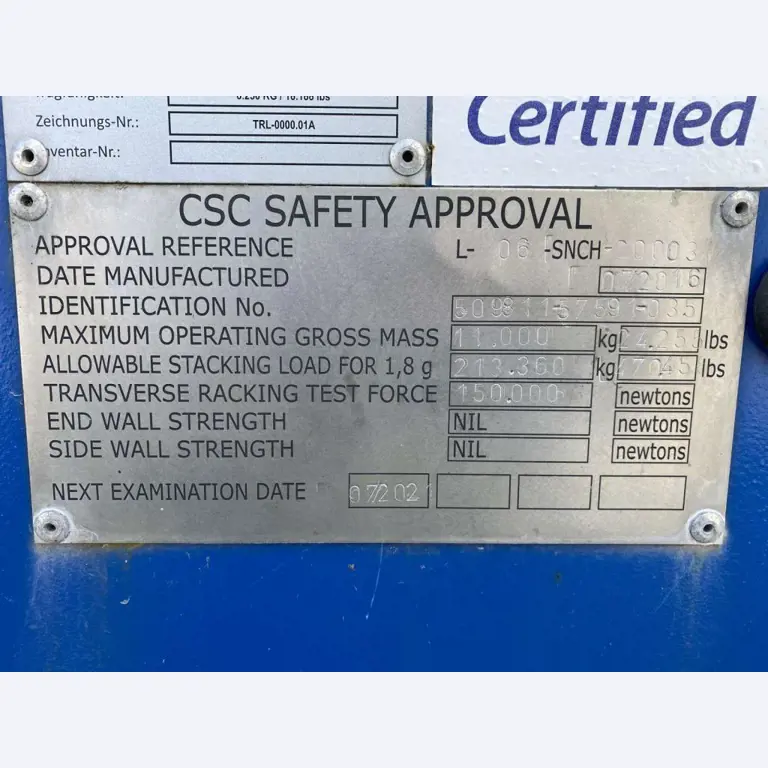 Conteneurs maritimes (10, 20, 40 pieds)<br> à partir du site de Bremerhaven-7