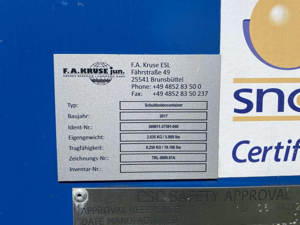 Contentores marítimos (10, 20, 40 pés)<br> a partir de Bremerhaven-4