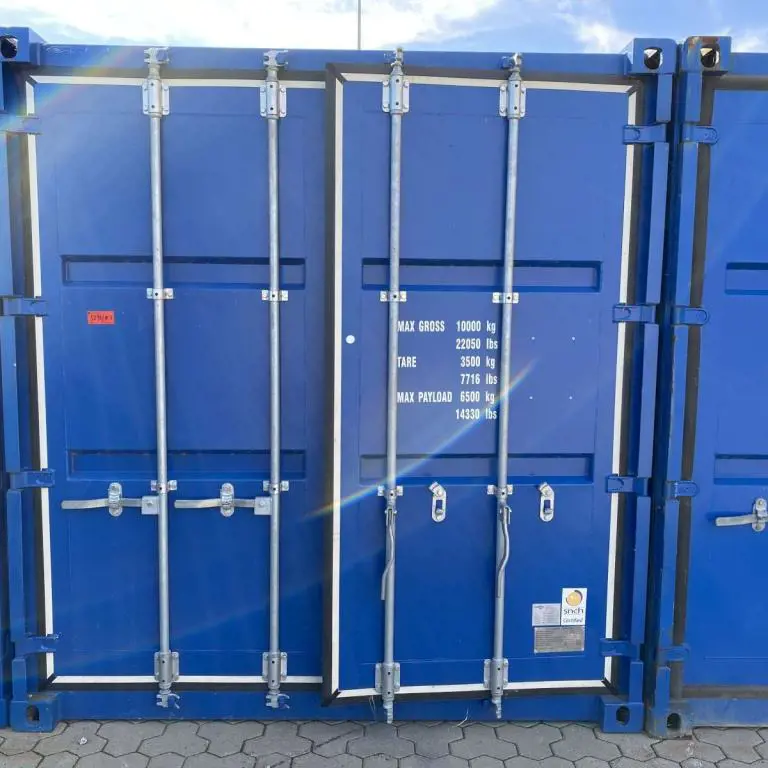 20´ zeecontainer (EBM)  Standardbox