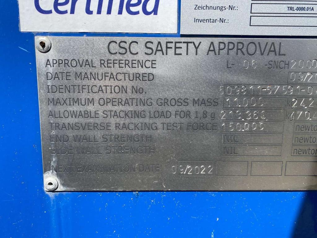 Contentores marítimos (10, 20, 40 pés)<br> a partir de Bremerhaven-5