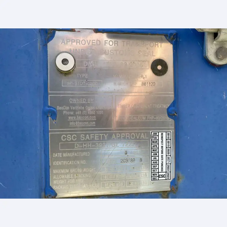 Contentores marítimos (10, 20, 40 pés)<br> a partir de Bremerhaven-4