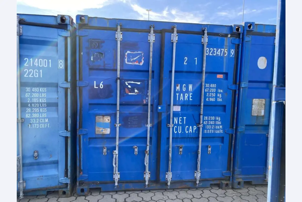 Morski zabojniki (10, 20, 40 čevljev)<br> iz lokacije Bremerhaven-1