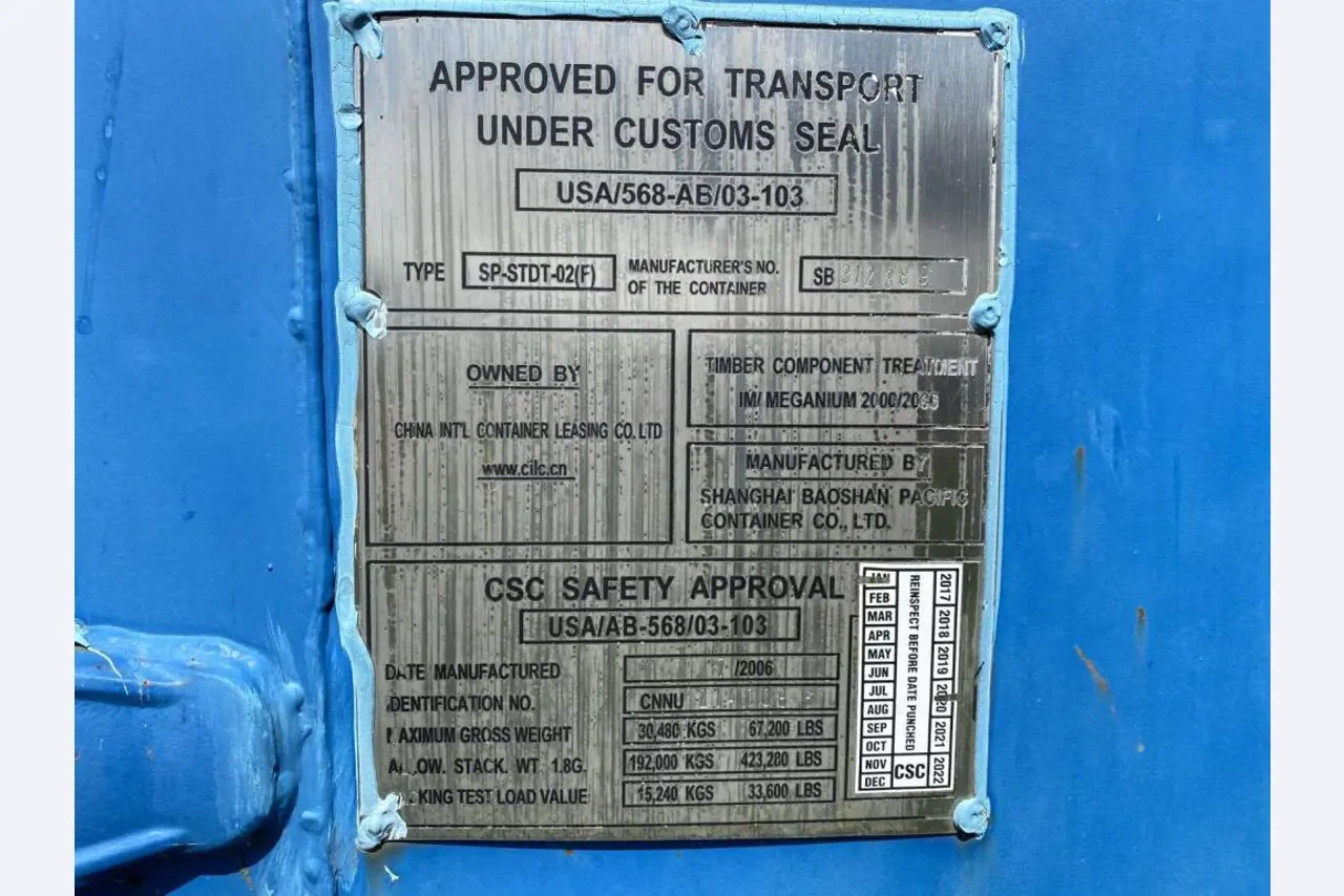 Kontenery morskie (10, 20, 40 stóp)<br> z lokalizacji Bremerhaven-3