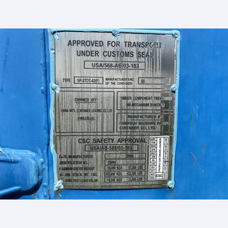 Kontenery morskie (10, 20, 40 stóp)<br> z lokalizacji Bremerhaven-3