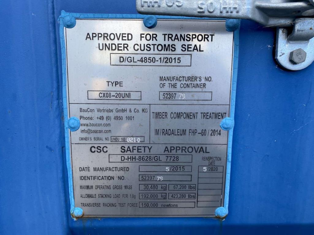 Contentores marítimos (10, 20, 40 pés)<br> a partir de Bremerhaven-4