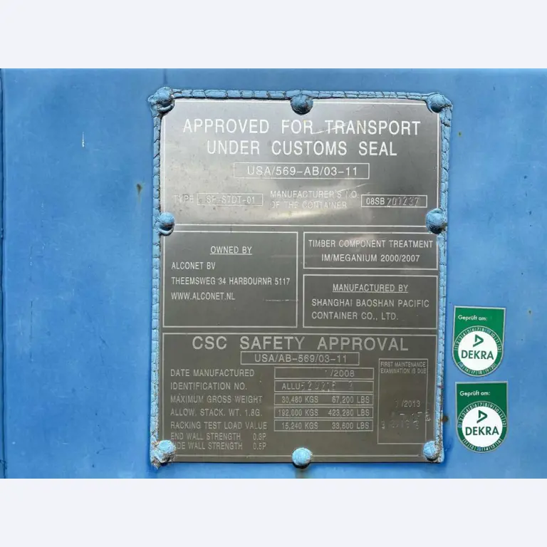 Contentores marítimos (10, 20, 40 pés)<br> a partir de Bremerhaven-3