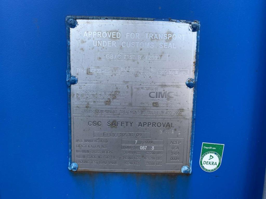 Contentores marítimos (10, 20, 40 pés)<br> a partir de Bremerhaven-3